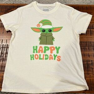 Baby Yoda Holidays Tee